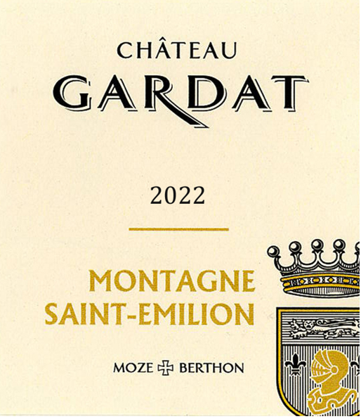 Chateau Gardat Montagne Saint Emilion