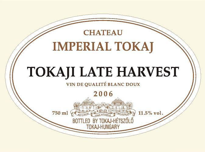 Imperial Tokaj Tokaji Late Harvest