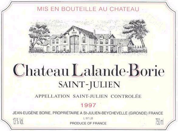 Chateau Lalande - Borie