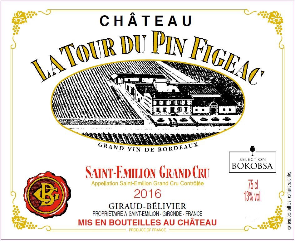 La Tour Du Pin Figeac Red Wine