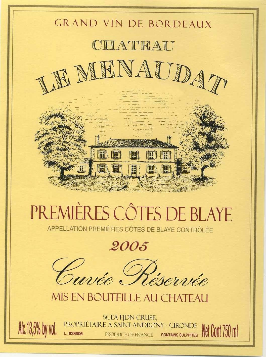 Cuvée Réservée