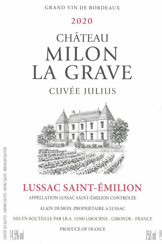 Château Milon La Grave Cuvée Julius