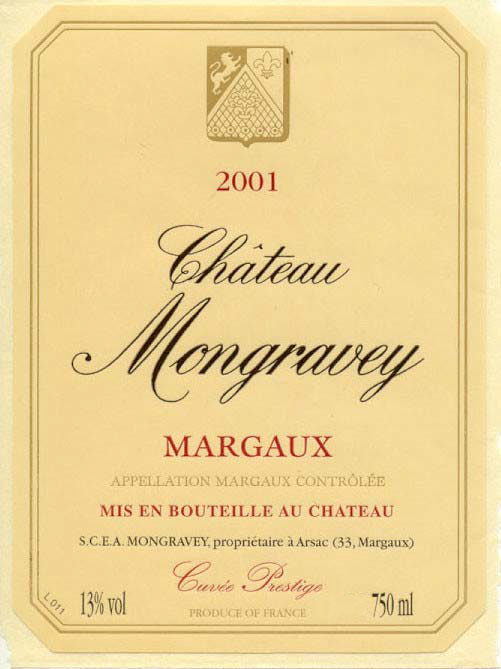 Mongravey Red Wine