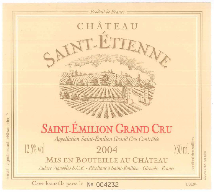 Saint-Émilion Grand Cru