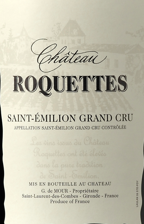 Roquettes Red Wine