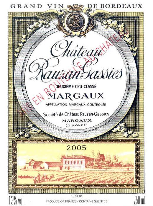 Chateau Rauzan Gassies