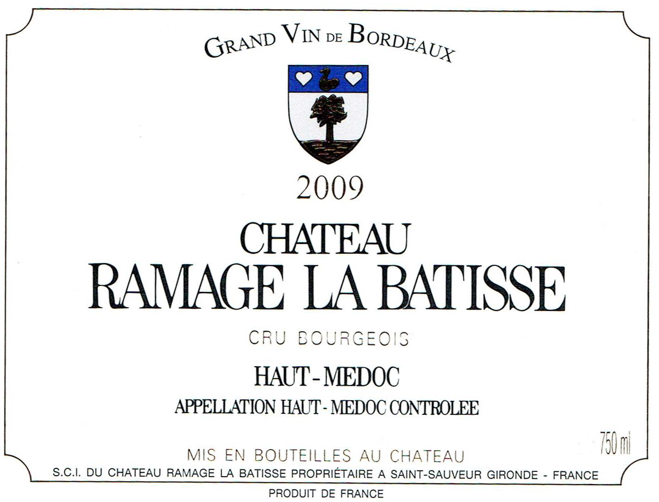 Ramage La Batisse Red Wine