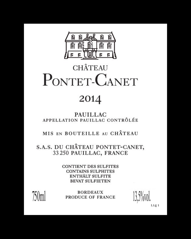 Château Pontet Canet Pauillac Aoc