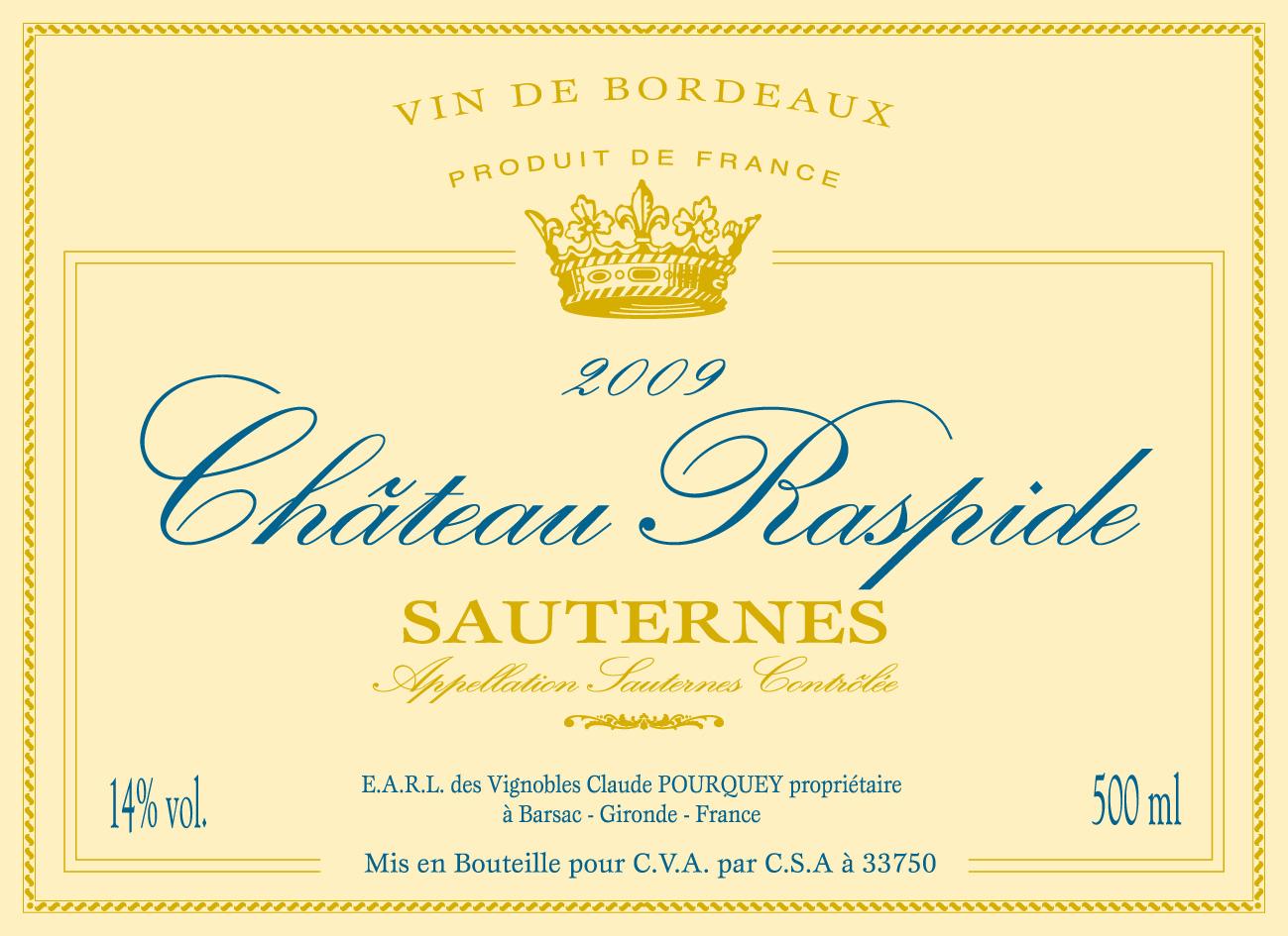 Château Raspide Sauternes