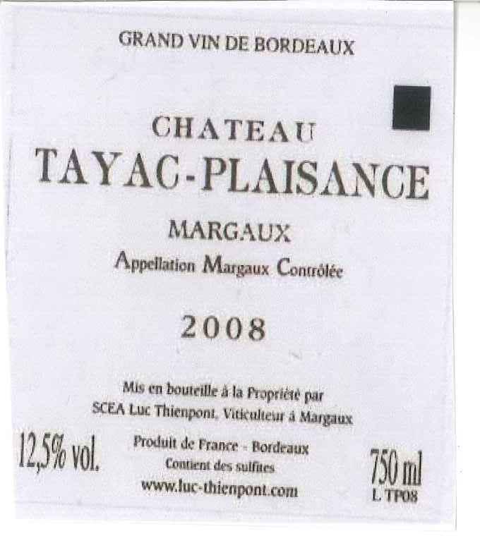 Tayac - Plaisance