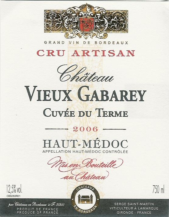 Château Mis On Bouteille