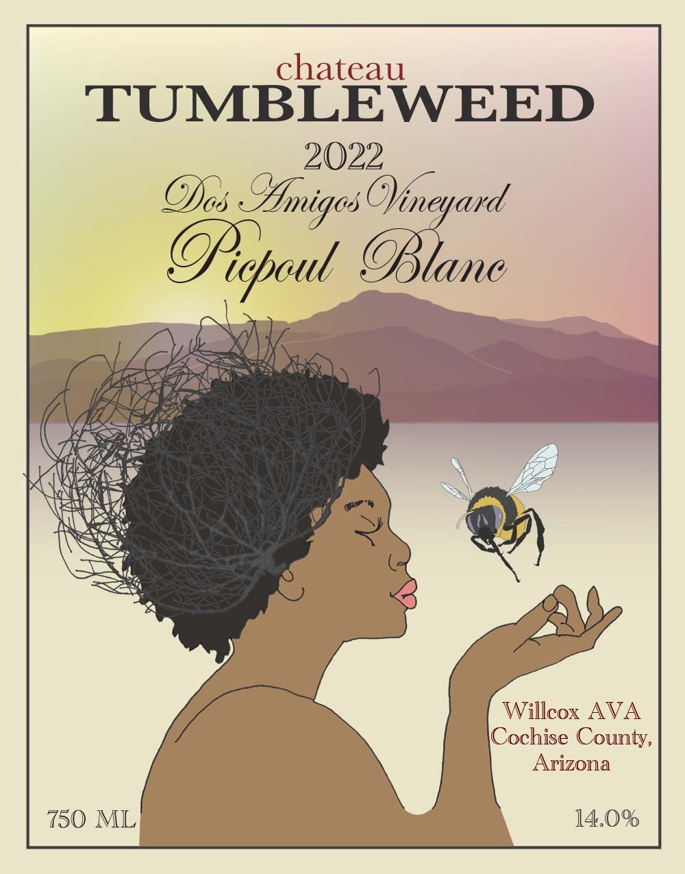 Dos Amigos Vineyard Piepoul Blane