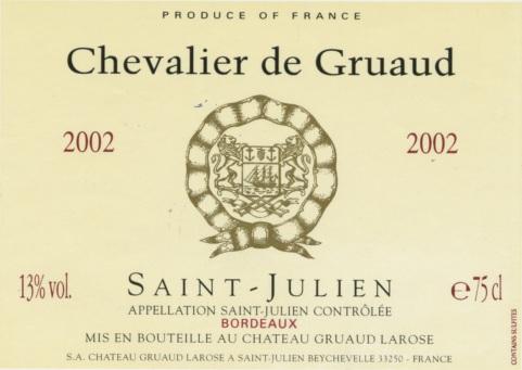Chevalier De Gruaud