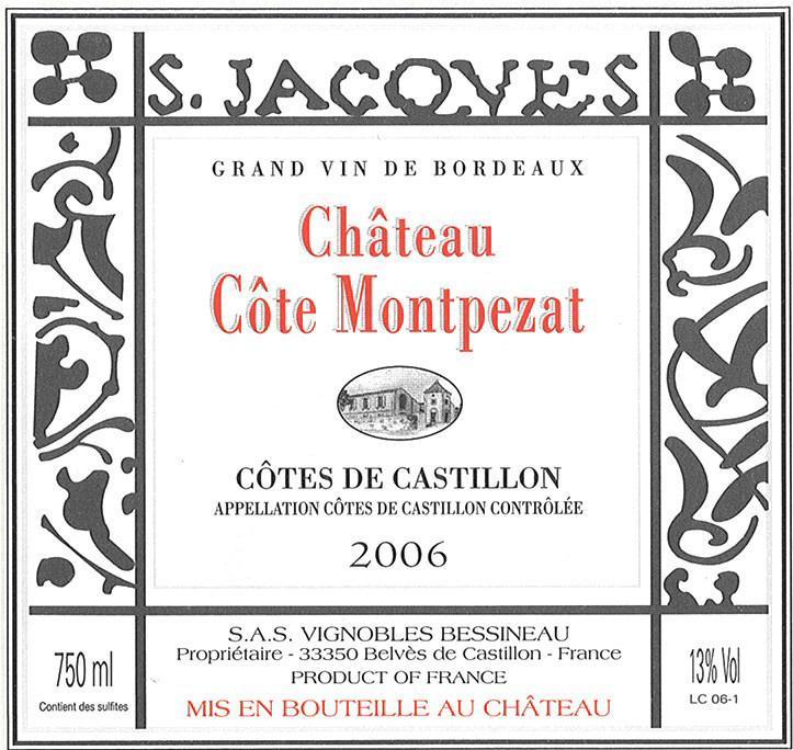 Cote Montpezat Cuvee Compostelle