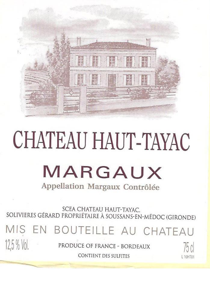 Chateau Haut-Tayac Margaux