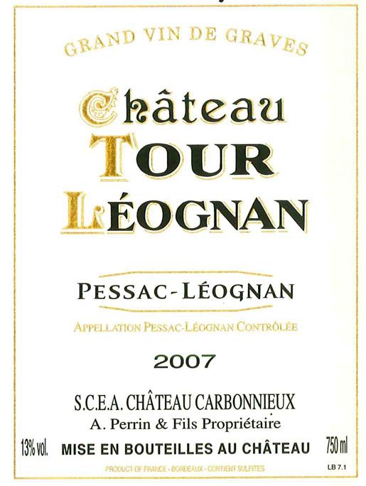 Château Tour Léognan