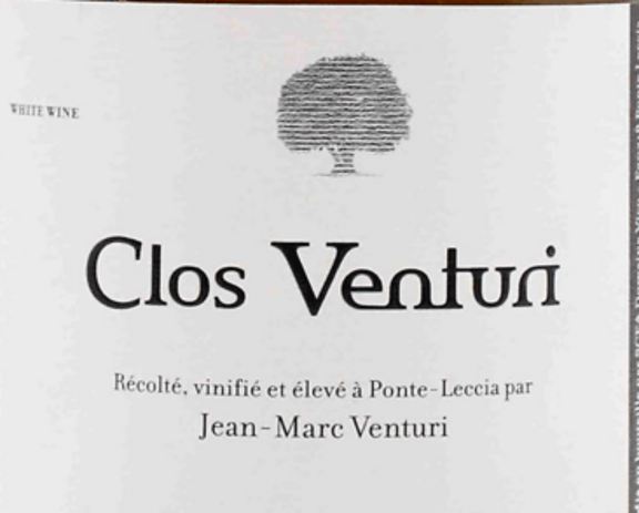 Clos Venturi White Wine