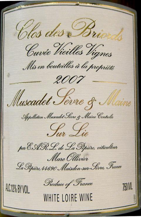 Clos des Briords