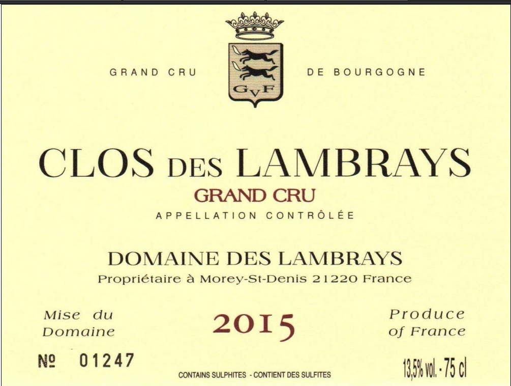 Clos Des Lambrays