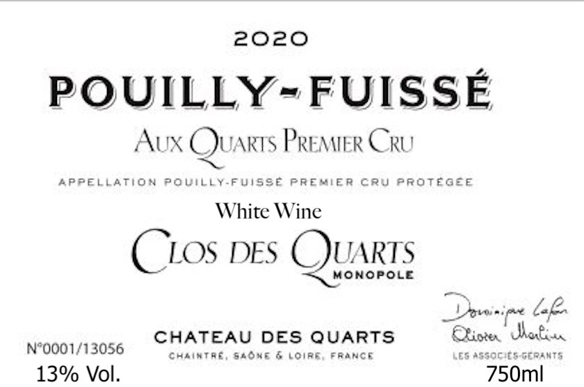 Aux Quarts Premier Cru