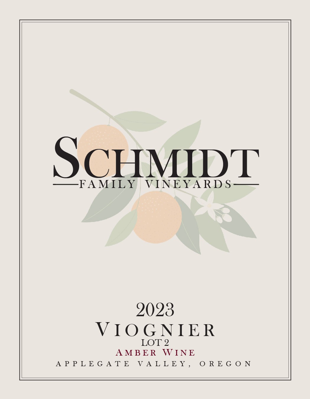 Viognier Lot 2 Amber Wine