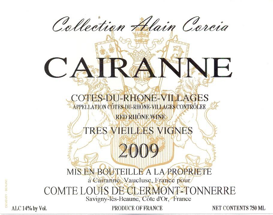 Cairanne Tres Vieilles Vignes