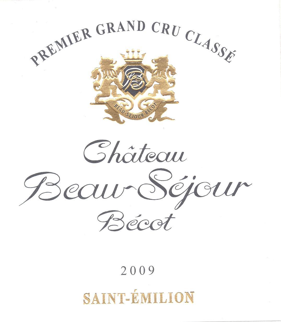 Château Beau - Séjour Bécot 1er Grand Cru Classé
