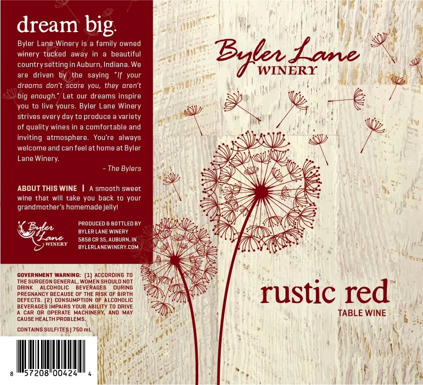 rustic red