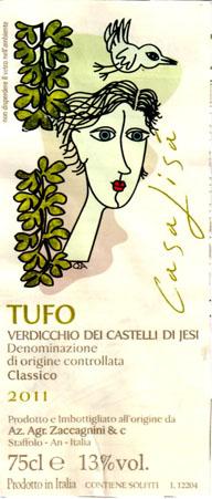 Verdicchio Dei Castelli Di Jesi D.O.C. White Wine