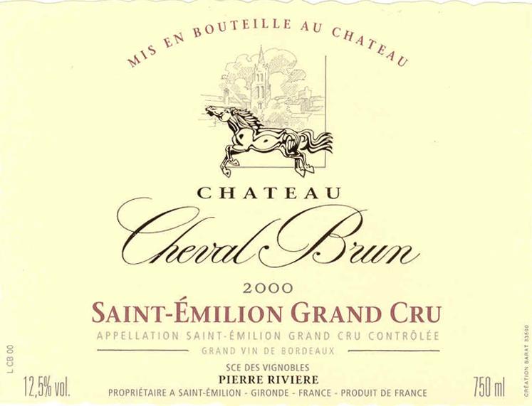 Cheval Brun Saint Emilion Grand Cru