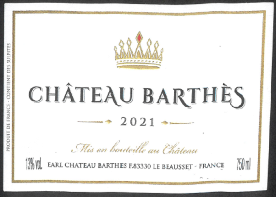 Château Barthès Bandol