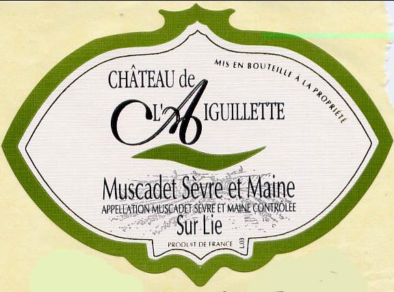 Château De L'aiguillette Muscadet Sèvre Et Maine Sur Lie White Wine