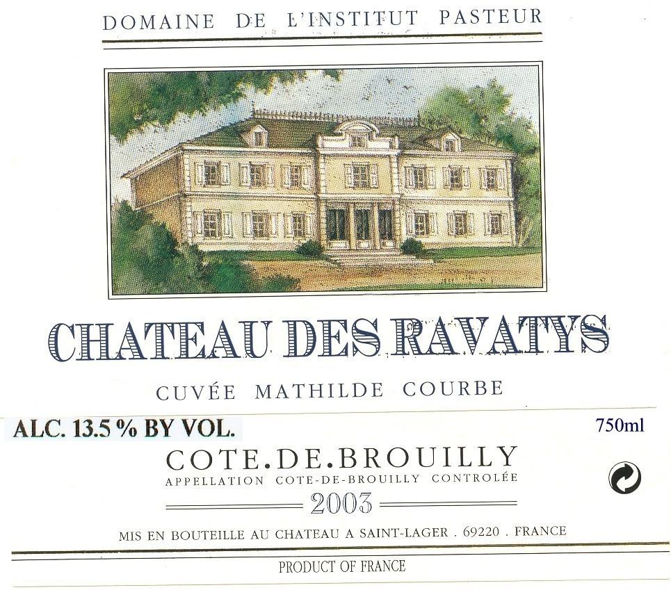 Cuvée Mathilde Courbe