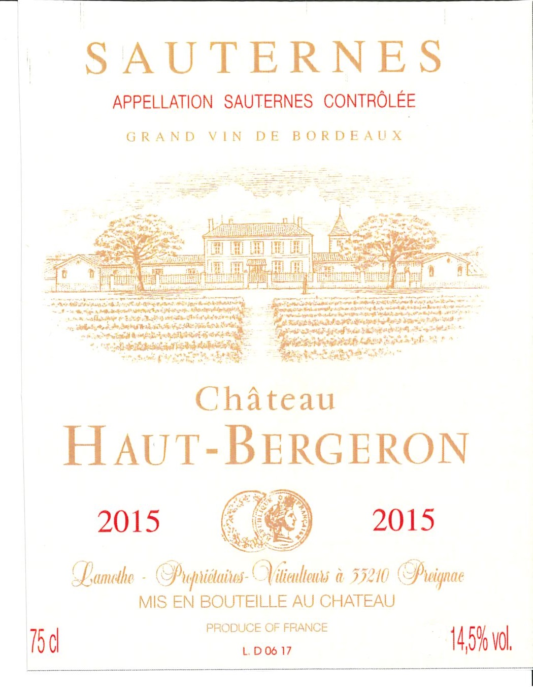 Château Haut - Bergeron