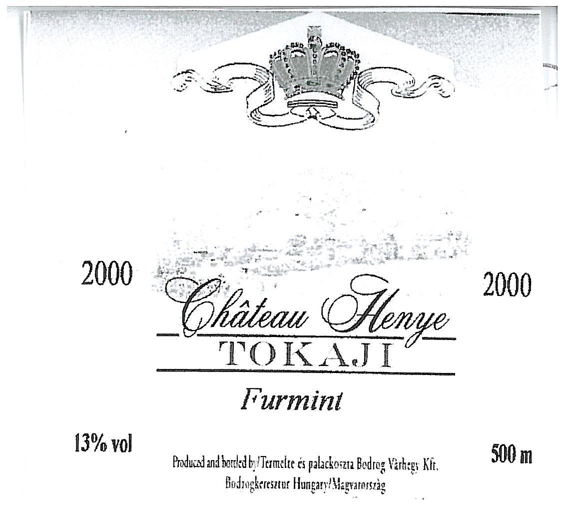 Château Henye Tokaji Furmint