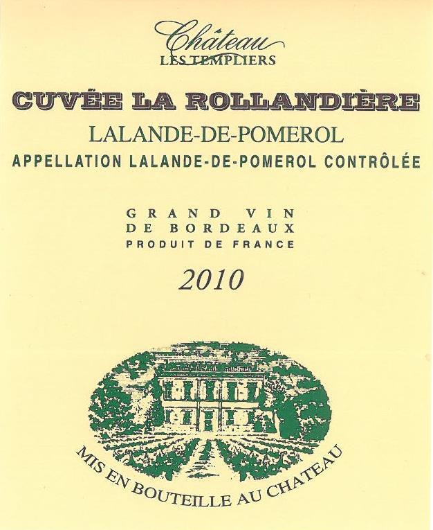 Cuvée La Rollandière