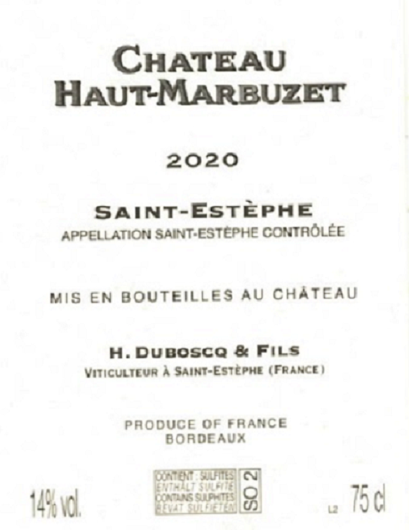 Haut - Marbuzet