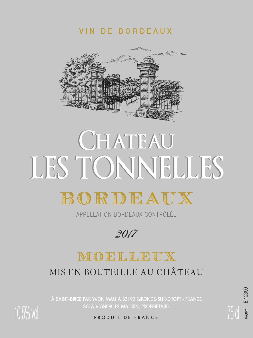 Chateau Les Tonnelles Moelleux