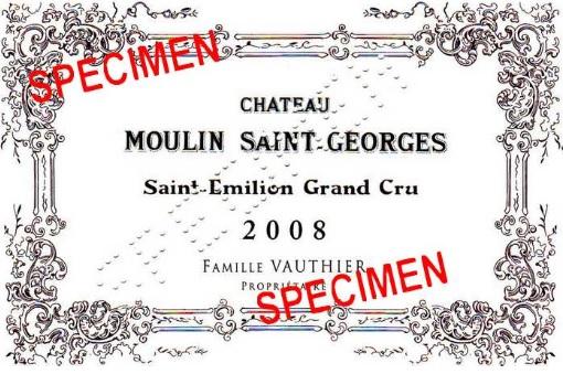 Chateau Moulin Saint Georges