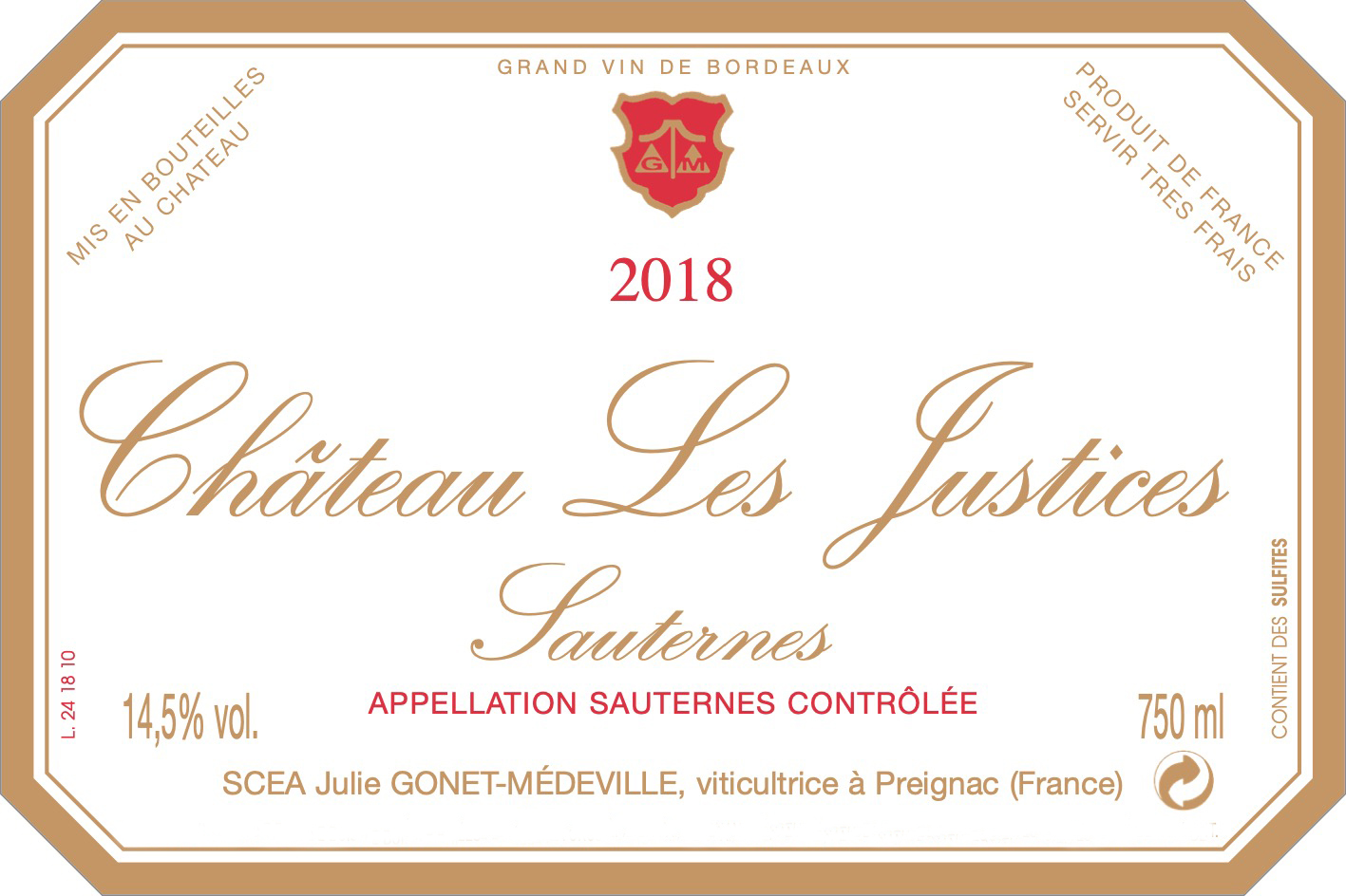 Les Justices Sauternes