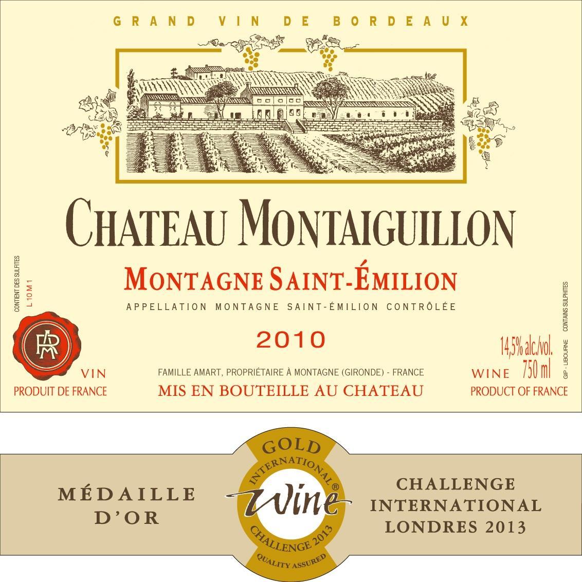 Montaiguillon Montagne Saint-Emilion