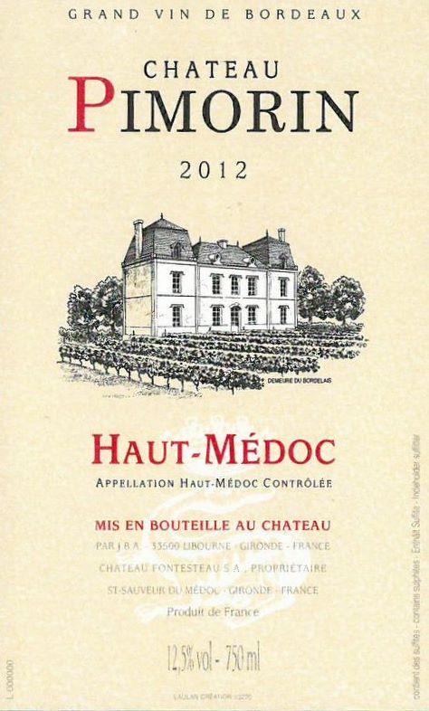 Chateau Pimorin Haut Medoc