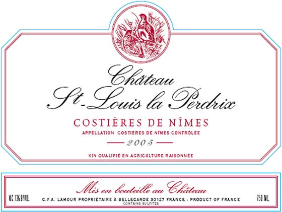 Chateau St. Louis La Pedrix