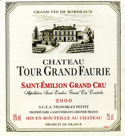 Chateau Tour Grand Faurie