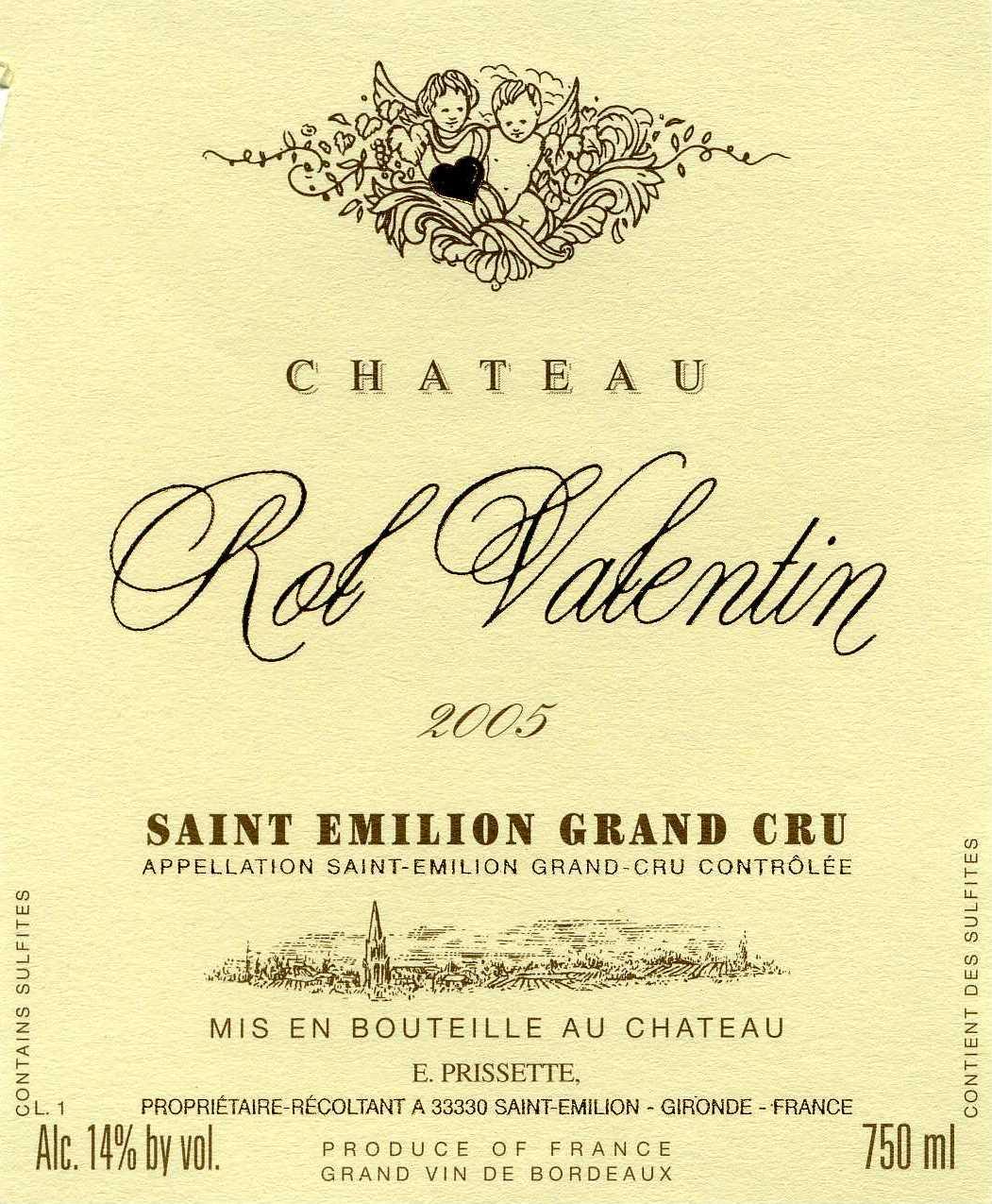 Grand Vin Chateau Saint Emilion Grand Cru