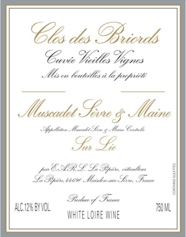 Clos des Briords