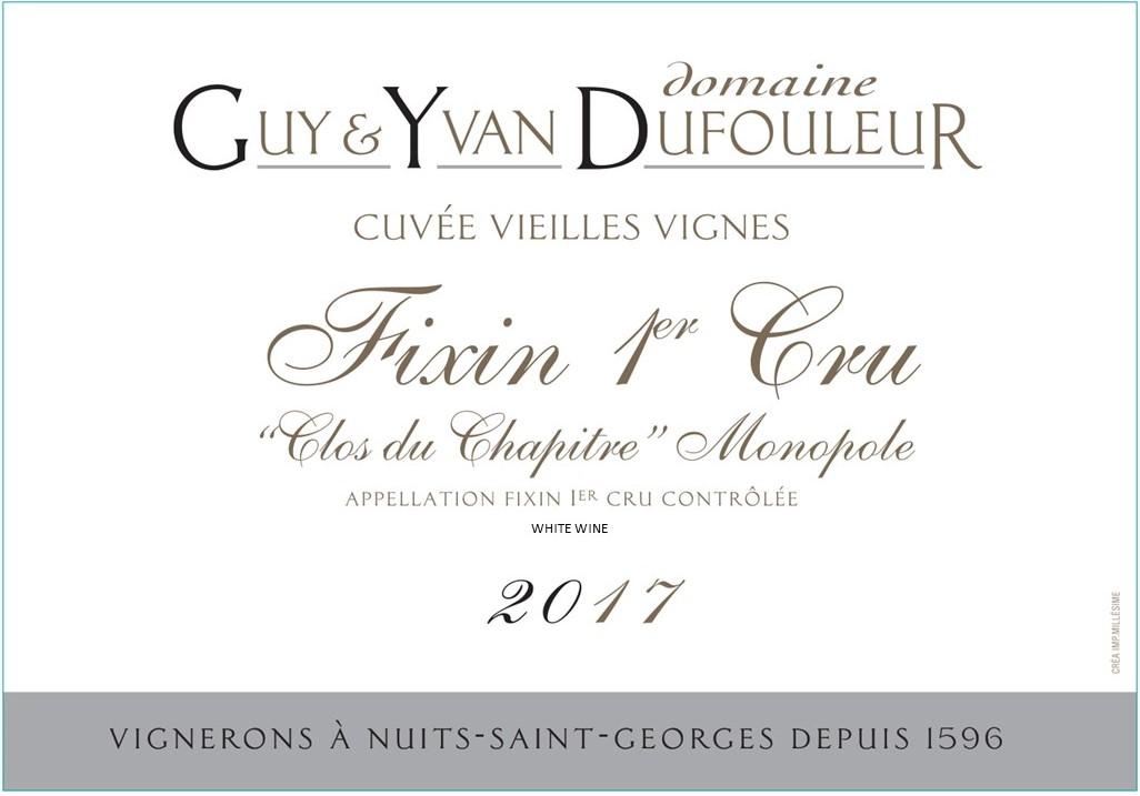 Cuvée Vieilles Vignes Fixin Pr Cru