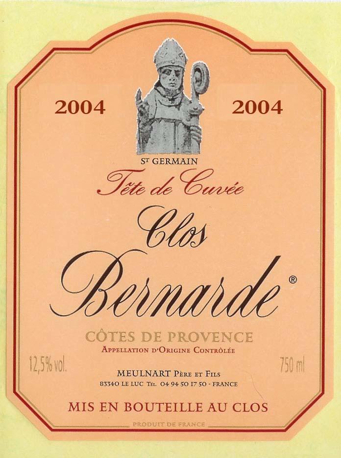 Clos Bernarde White Wine