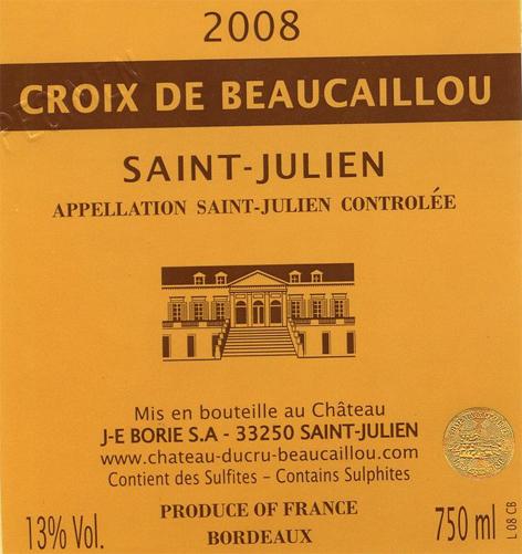 Croix De Beaucaillou