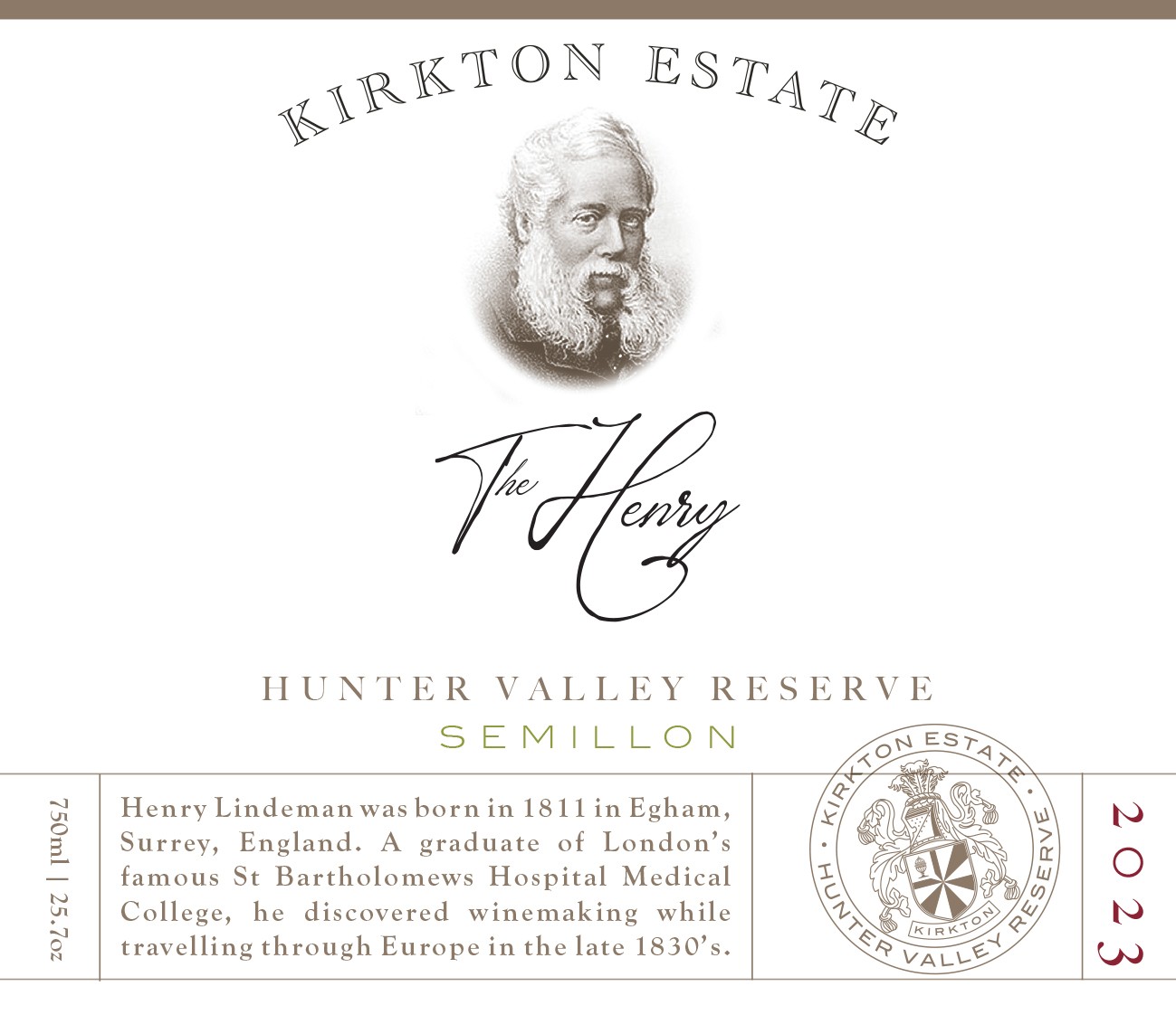 Hunter Valley Reserve Semillon